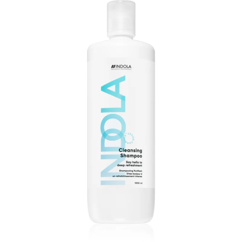 Indola Cleansing Shampoo дълко почистващ шампоан