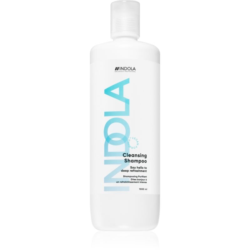 Indola Cleansing Shampoo дълко почистващ шампоан