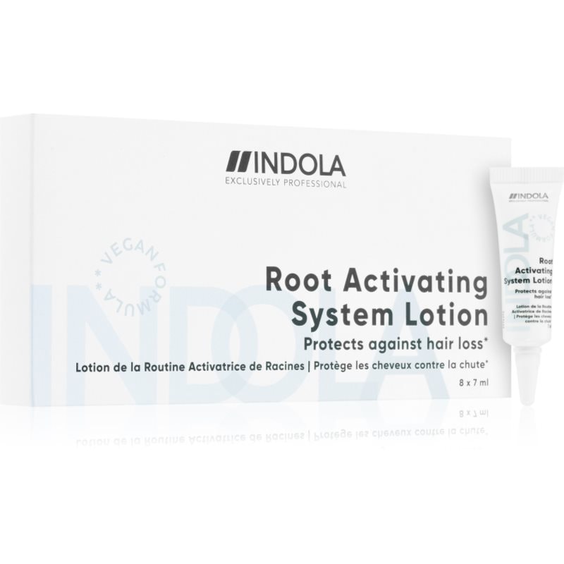 Indola Root Activating System Lotion серум за коса против косопад - Грижа за коса - Сравни цени от 1 магазин с безплатна доставка