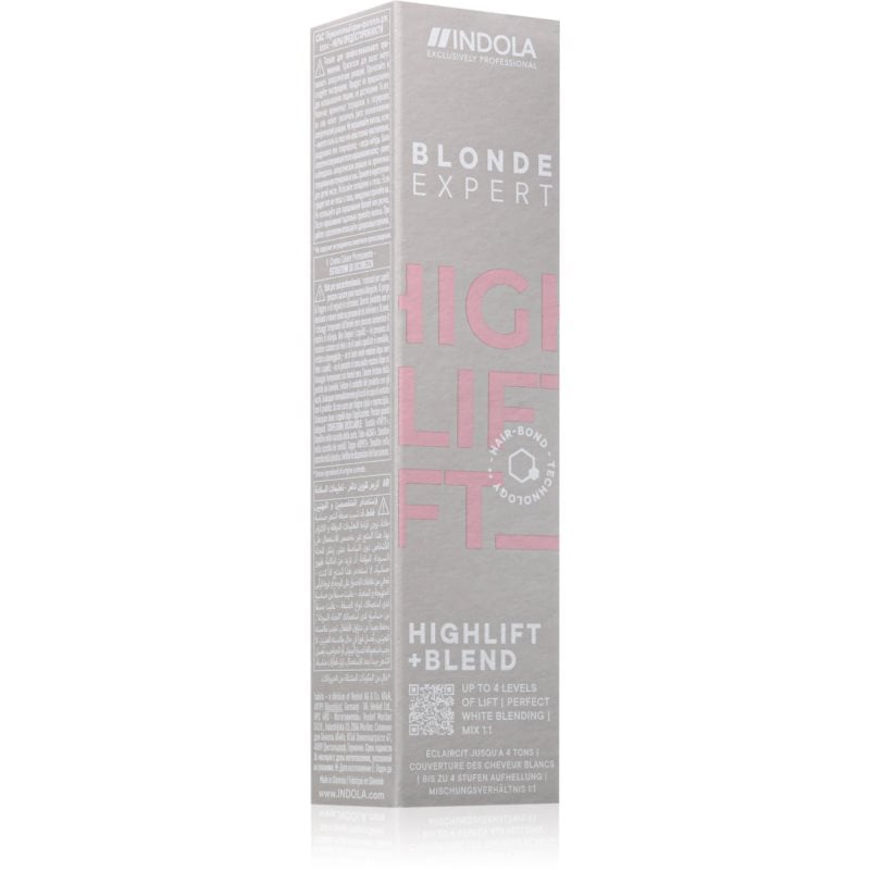 Indola Blond Expert Highlift + Blend полуперманентна тонираща боя за коса