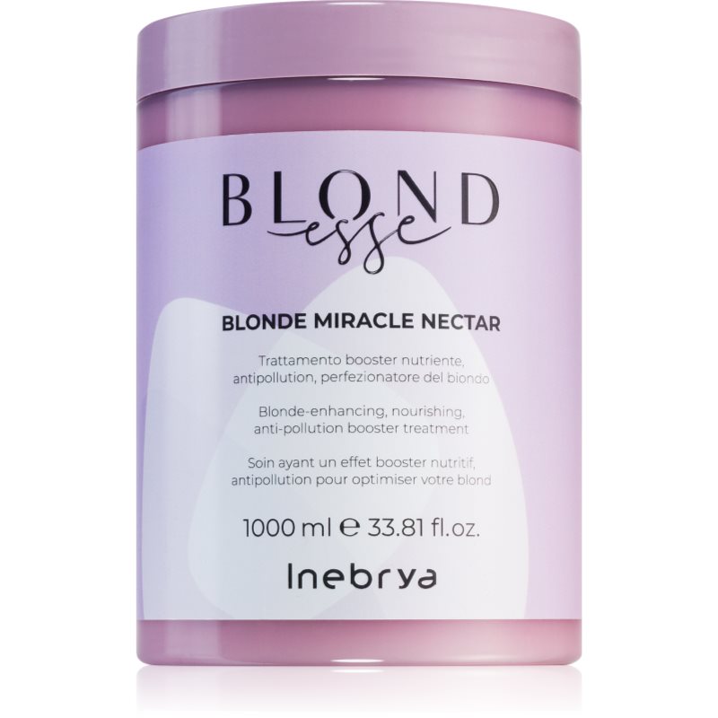 Inebrya Inebrya BLONDesse Blonde Miracle Nectar дълко подхранваща грижа за руса коса - Унисекс парфюм 1000мл - Сравни цени от 1 магазин с безплатна доставка