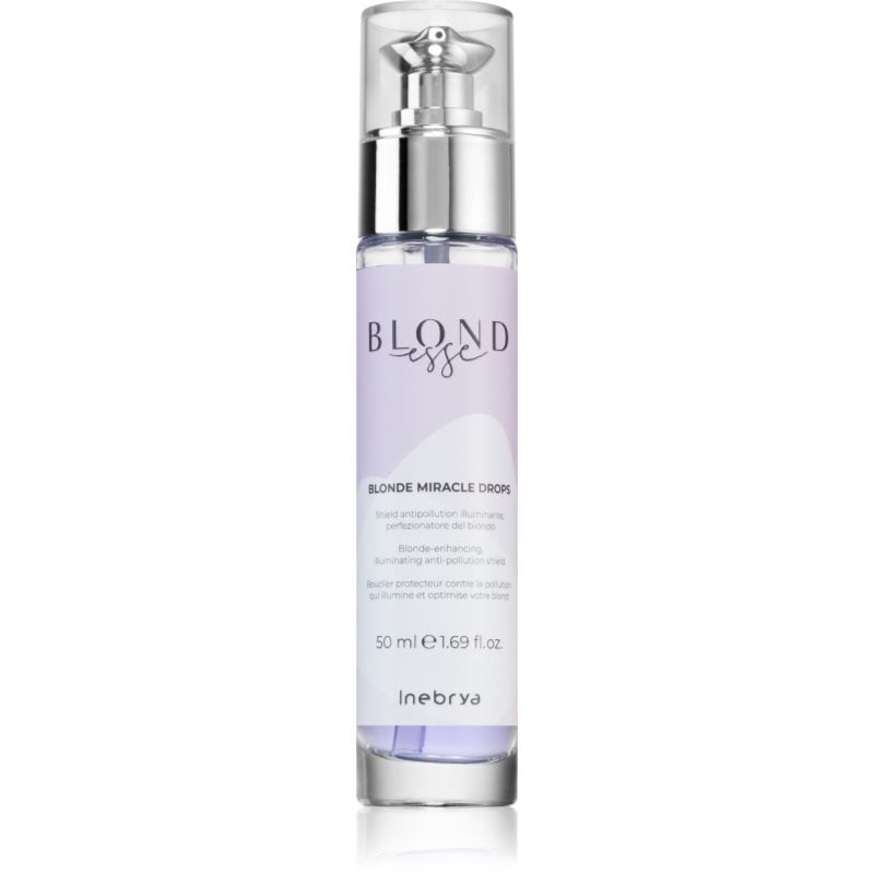 Inebrya BLONDesse Miracle Drops озаряващо олио за руса коса