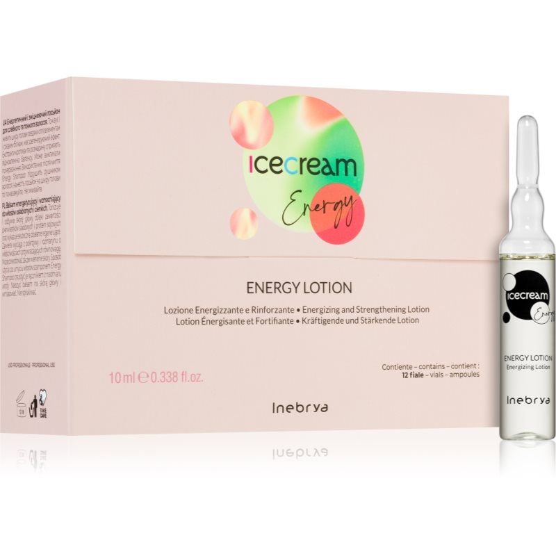 Inebrya Energy третиране против косопад 12 x - Грижа за коса - Сравни цени от 1 магазин с безплатна доставка