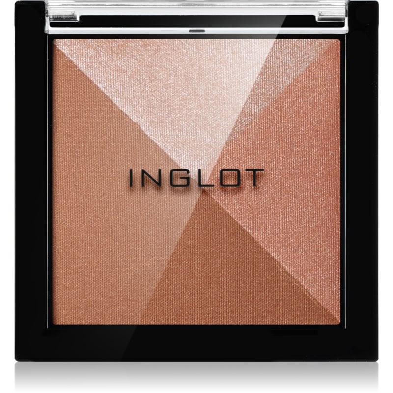 Inglot Multicolour System Highlighting & Bronzing Powder озаряваща и бронзираща палитра