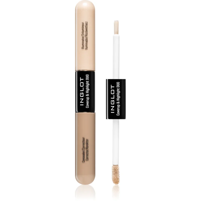 Inglot Coverup & Highlight Duo дълготраен коректор с избелител - Грим - Сравни цени от 1 магазин с безплатна доставка