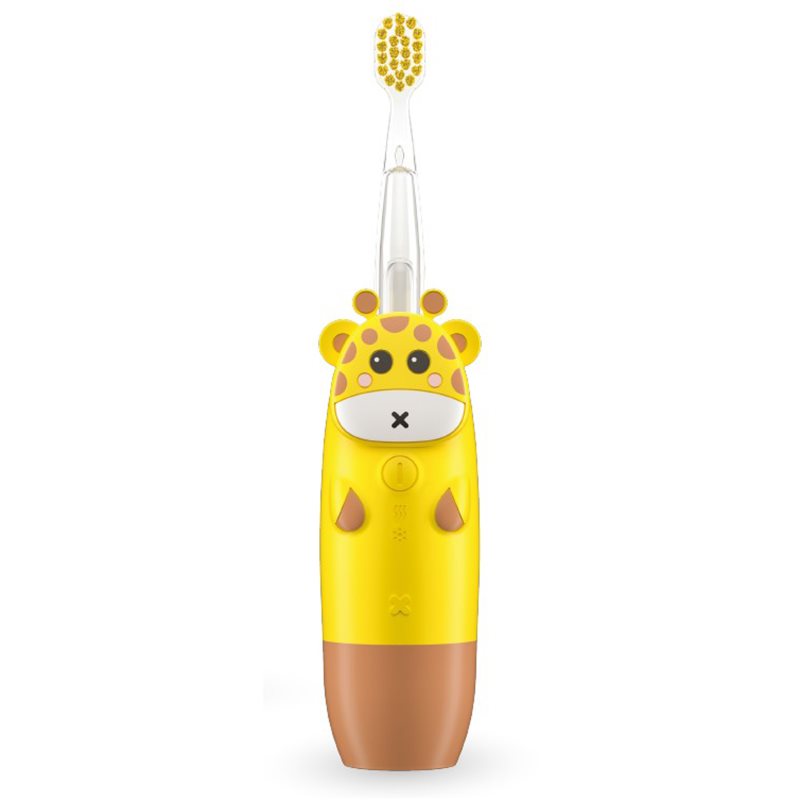 innoGIO innoGIO GIOGiraffe Sonic Toothbrush четка за зъби за деца Yellow - Унисекс парфюм 1мл - Сравни цени от 1 магазин с безплатна доставка