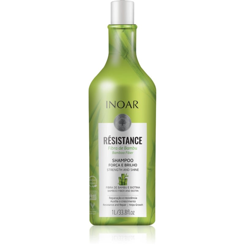INOAR INOAR Résistance Bambu шампоан за крехка и стресирана коса - Унисекс парфюм 1000мл - Сравни цени от 1 магазин с безплатна доставка