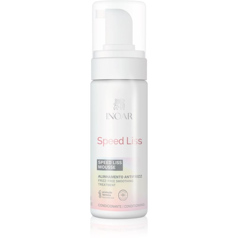 INOAR Speed Liss пяна за коса за изглаждане и подхранване на непокорна коса - Грижа за коса - Сравни цени от 1 магазин с безплатна доставка