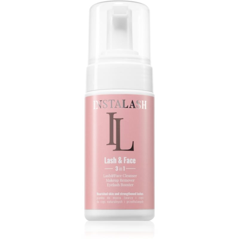 INSTALASH Lash & Face нежна почистваща пяна за лице и очи - Грижа за лице - Сравни цени от 1 магазин с безплатна доставка