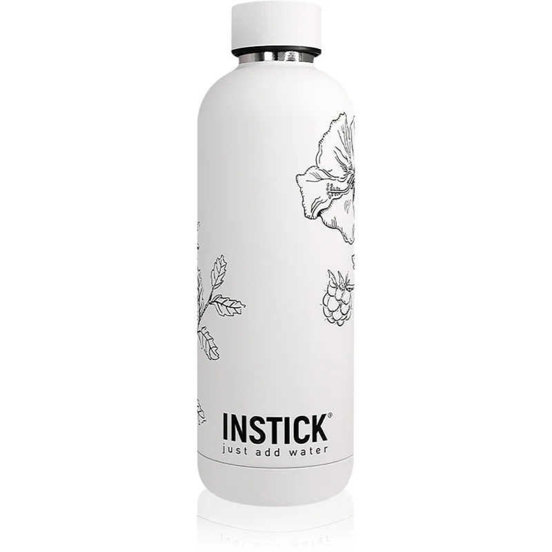 INSTICK Insulated Bottle Slim термобутилка боя White - Грижа за тяло - Сравни цени от 1 магазин с безплатна доставка