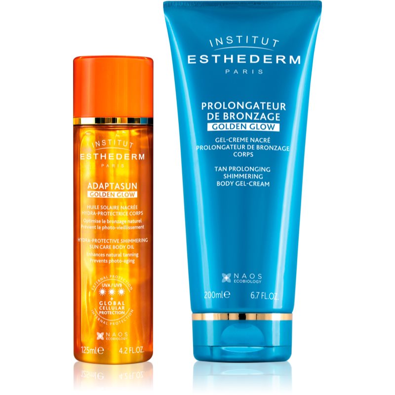 Institut Esthederm Adaptasun Golden Glow комплект за красив загар и здрава кожа - Комплект - Сравни цени от 1 магазин с безплатна доставка