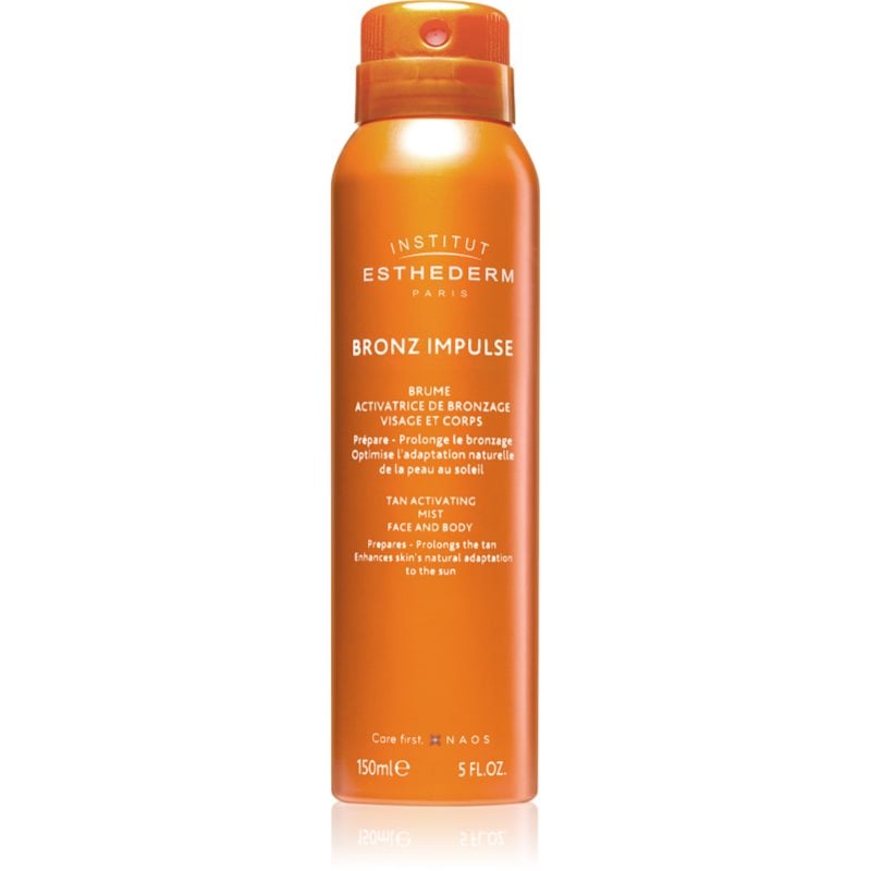 Institut Esthederm Bronz Impulse Tan Activating Mist продукт за ускоряване и удължаване ефекта на загар в спрей