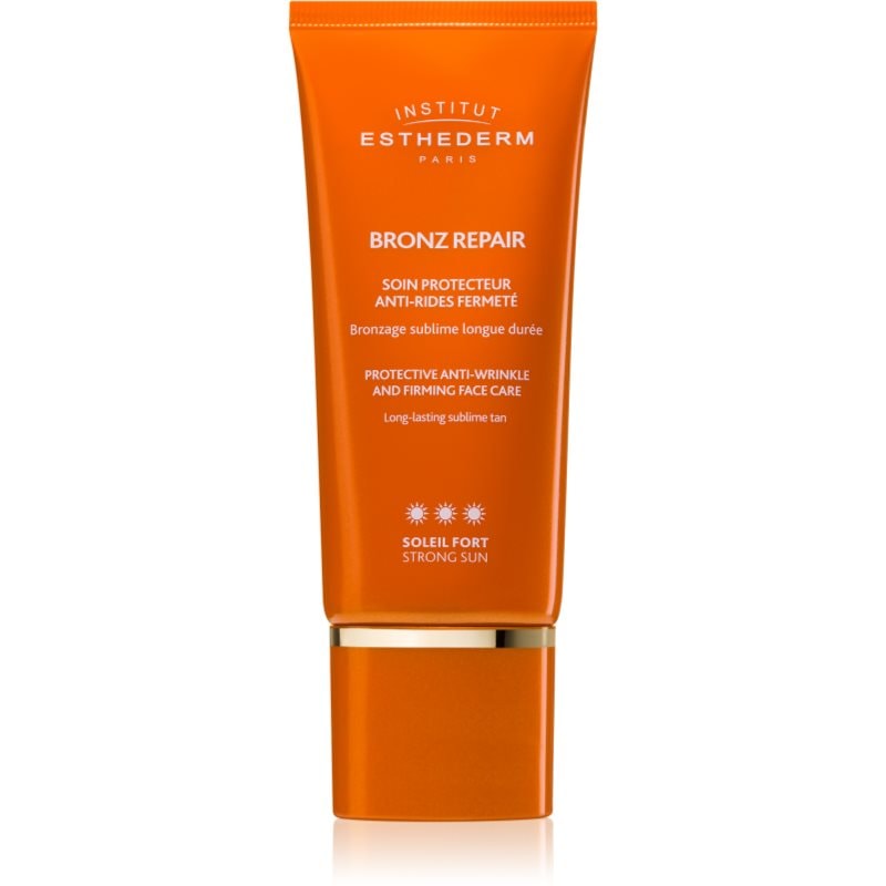 Institut Esthederm Bronz Repair Protective Anti-Wrinkle and Firming Face Care укрепващ крем за лице против бръчки с висока UV защита - Грижа за лице - Сравни цени от 1 магазин с безплатна доставка