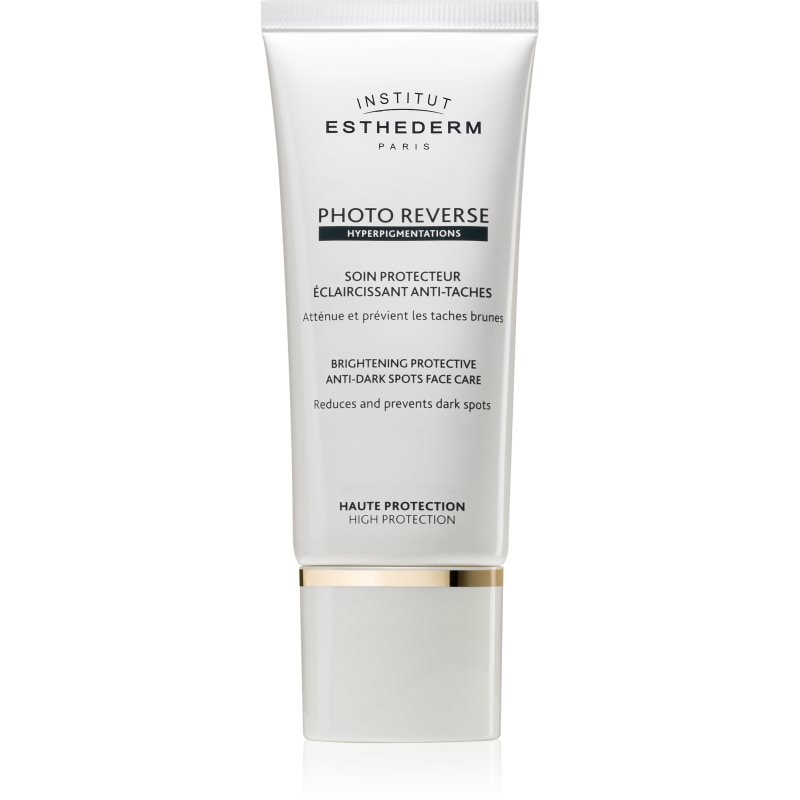 Institut Esthederm Photo Reverse Brightening Protective Anti-Dark Spots Face Care озаряваща защитна грижа против пигментни петна с висока UV защита SP - Грижа за лице - Сравни цени от 1 магазин с безплатна доставка