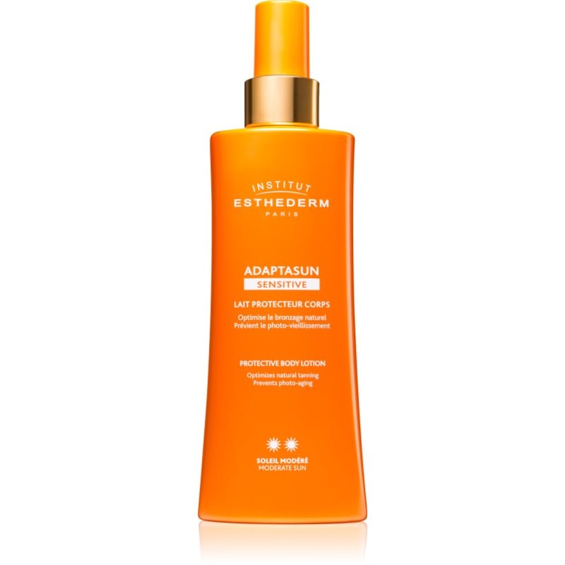Institut Esthederm Adaptasun Sensitive Protective Body Lotion защитно мляко за загар със средна UV защита - Грижа за тяло - Сравни цени от 1 магазин с безплатна доставка