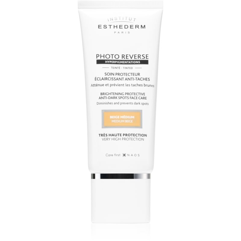 Institut Esthederm Photo Reverse Protective Anti-Dark Spots Tinted Face Care защитен тониращ крем против пигментни петна с висока UV защита - Грим - Сравни цени от 1 магазин с безплатна доставка