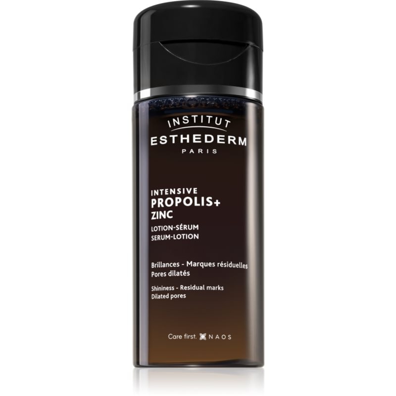 Institut Esthederm Institut Esthederm Intensive Propolis+ Lotion-Serum почистващ тоник за регулиране на себума и минимизиране на порите с цинк - Унисекс парфюм 130мл - Сравни цени от 1 магазин с безплатна доставка