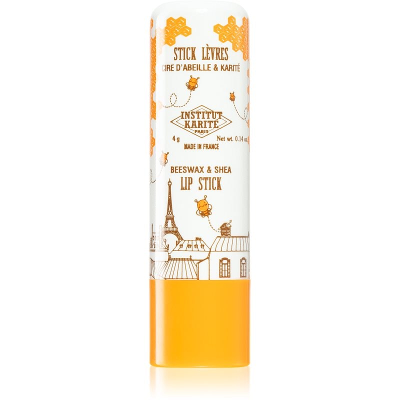 Institut Karité Paris Institut Karité Paris Beeswax & Shea Lip Stick балсам за устни с масло от шеа с аромат Vanilla - Унисекс парфюм 4мл - Сравни цени от 1 магазин с безплатна доставка