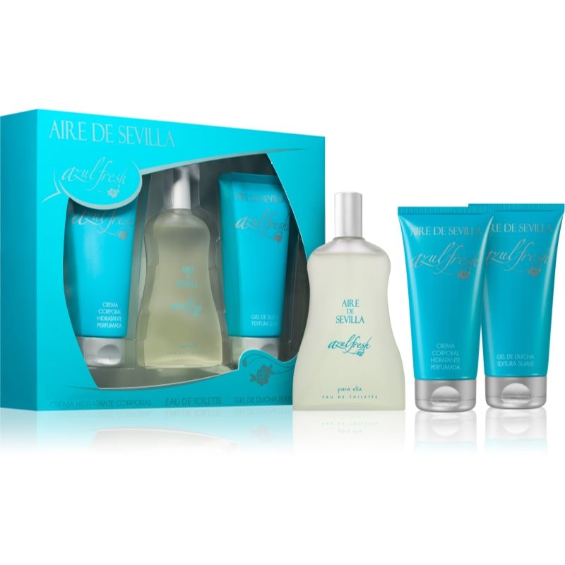 Instituto Español Instituto Español Aire De Sevilla Azul Fresh подаръчен комплект за жени - Дамски парфюм - Сравни цени от 1 магазин с безплатна доставка