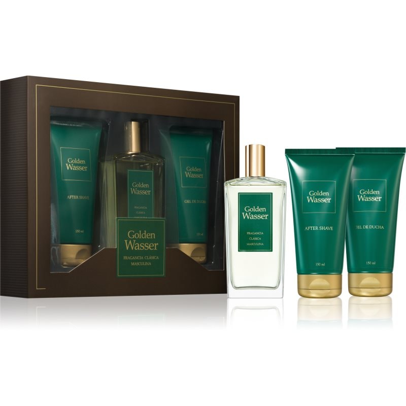 Instituto Español Golden Wasser подаръчен комплект за мъже - Комплект - Сравни цени от 1 магазин с безплатна доставка