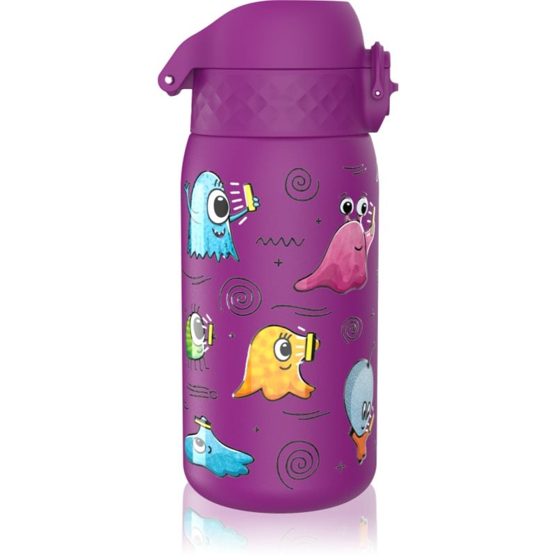 Ion8 Leak Proof неръждаема бутилка за вода за деца Aliens