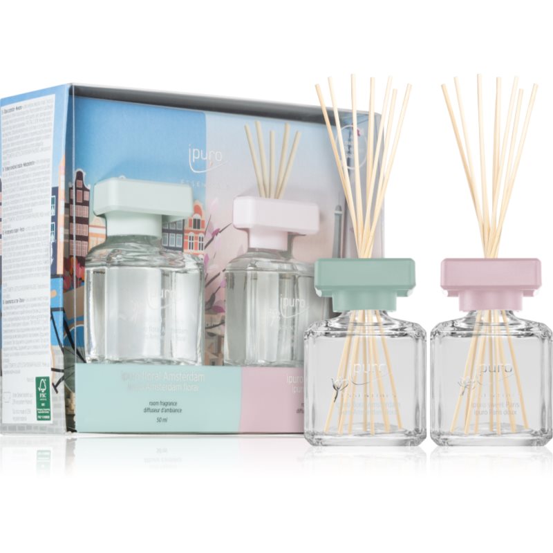 ipuro ipuro Essentials Paris & Amsterdam подаръчен комплект 2x - Унисекс парфюм 50мл - Сравни цени от 1 магазин с безплатна доставка