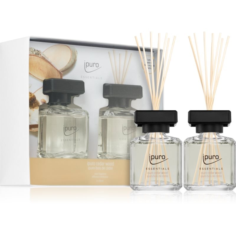 ipuro Essentials Cedar Wood подаръчен комплект 2x - Комплект - Сравни цени от 1 магазин с безплатна доставка