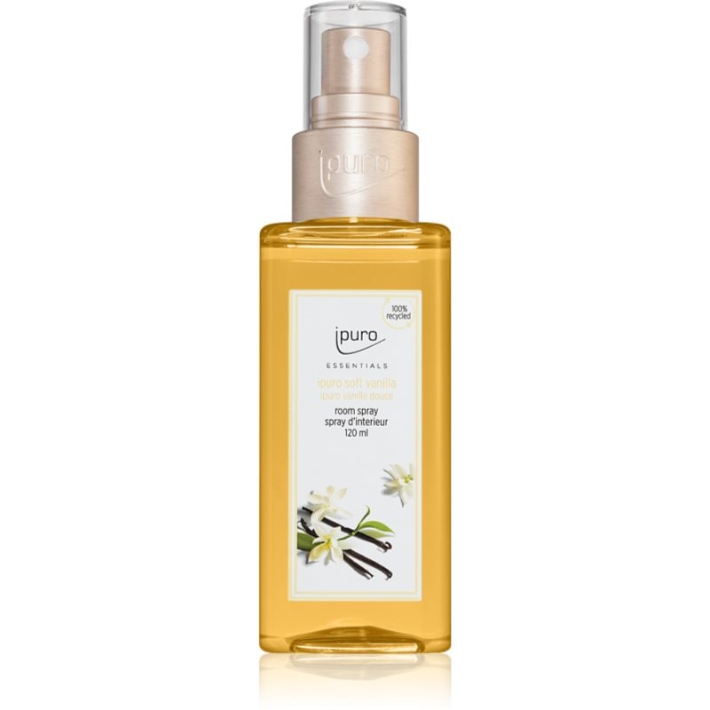 ipuro ipuro Essentials Soft Vanilla cпрей за дома - Унисекс парфюм 120мл - Сравни цени от 1 магазин с безплатна доставка