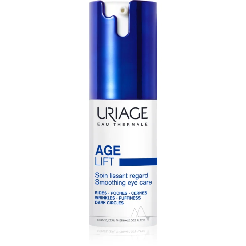 Uriage Age Lift Smoothing Eye Care грижа за околоочната област за минимизиране на нежни бръчки и линии с ретинол