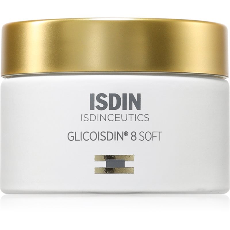 ISDIN Isdinceutics Glicoisdin 8 Soft нежен ексфолиращ крем с гликолова киселина за всеки тип кожа на лицето