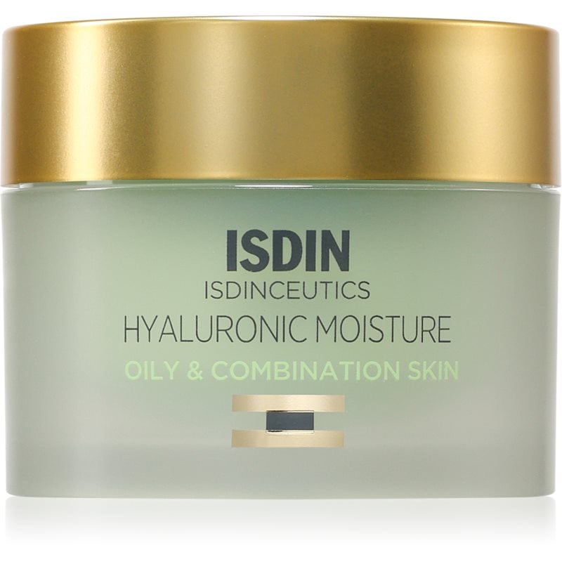 ISDIN Isdinceutics Hyaluronic Moisture Oily and Combination Skin дневен хидратиращ крем за смесена и мазна кожа за многократно пълнене
