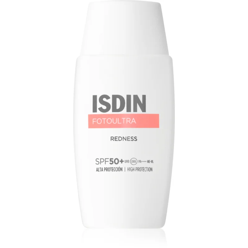 ISDIN FotoUltra Redness SPF 50 слънцезащитен крем за чувствителна кожа на лицето - Грижа за тяло - Сравни цени от 1 магазин с безплатна доставка