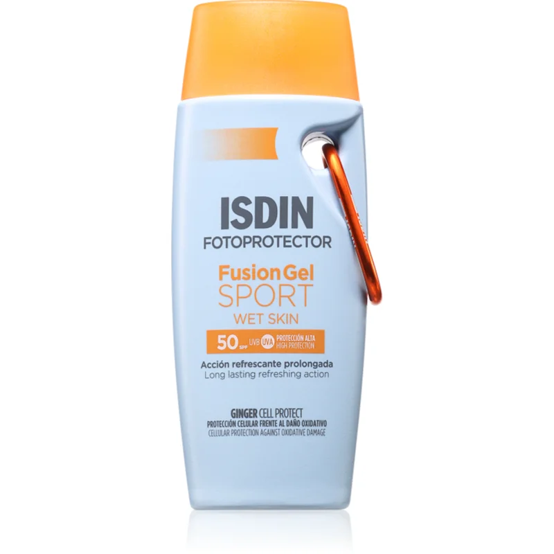 ISDIN Fotoprotector Fusion Gel Sport ултра лек защитен флуид за спортисти SPF 50 - Грижа за тяло - Сравни цени от 1 магазин с безплатна доставка