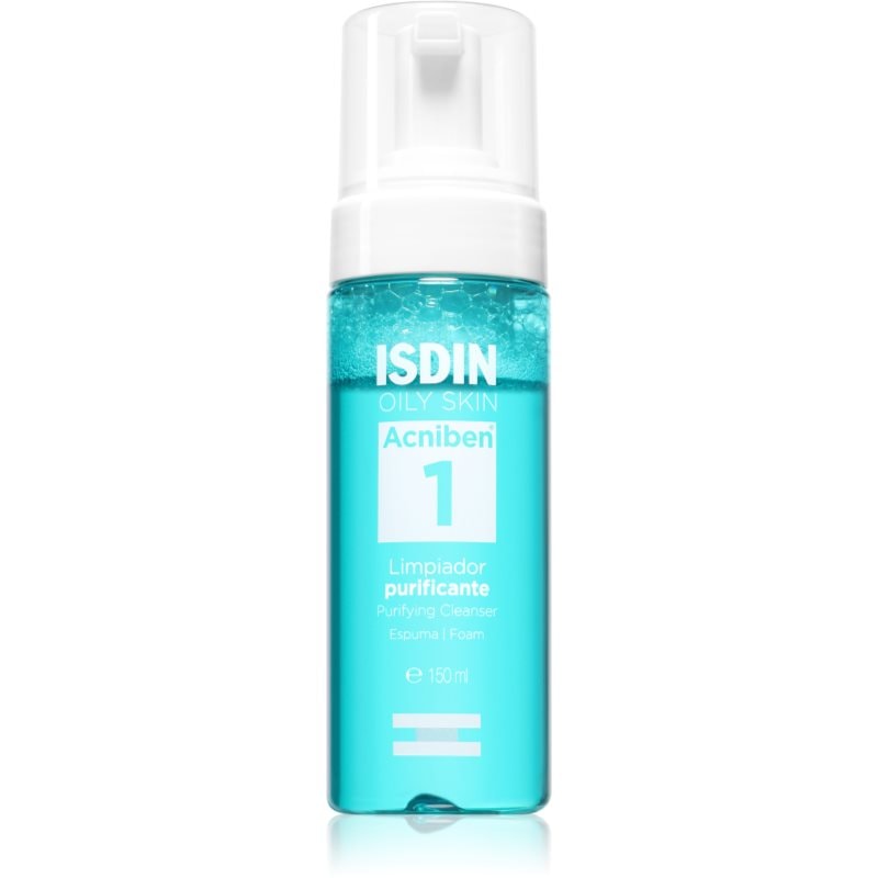 ISDIN Acniben Purifying Cleanser почистваща пяна за мазна кожа - Грижа за лице - Сравни цени от 1 магазин с безплатна доставка