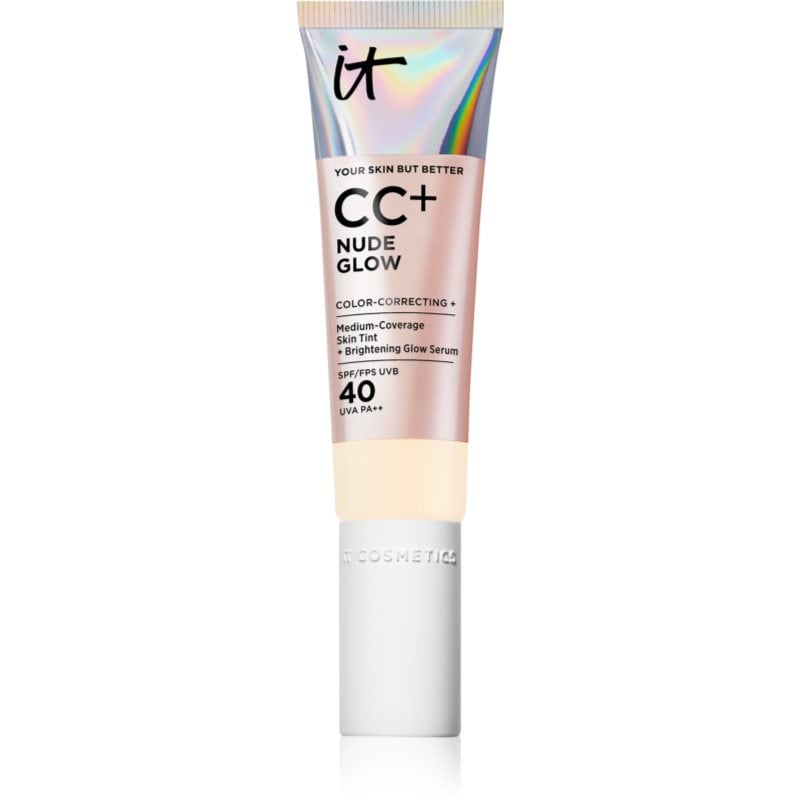 IT Cosmetics Your Skin But Better CC + Nude Glow CC крем за озаряване на лицето SPF 40 Fair Ivory