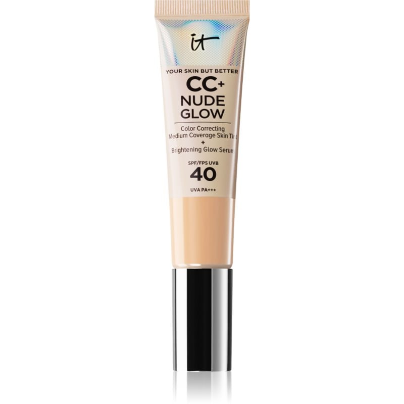 IT Cosmetics IT Cosmetics Your Skin But Better CC + Nude Glow CC крем за озаряване на лицето SPF 40 Fair Ivory - Унисекс парфюм 32мл - Сравни цени от 1 магазин с безплатна доставка
