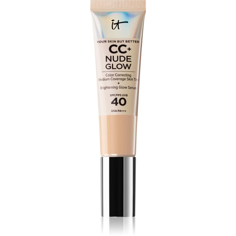 IT Cosmetics Your Skin But Better CC + Nude Glow CC крем за озаряване на лицето SPF 40 Fair