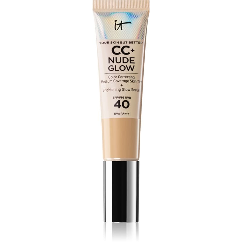 IT Cosmetics Your Skin But Better CC + Nude Glow CC крем за озаряване на лицето SPF 40 Fair Light