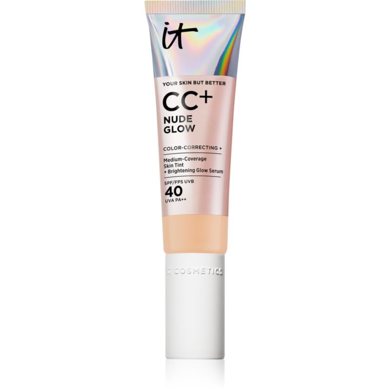 IT Cosmetics Your Skin But Better CC + Nude Glow CC крем за озаряване на лицето SPF 40 Medium