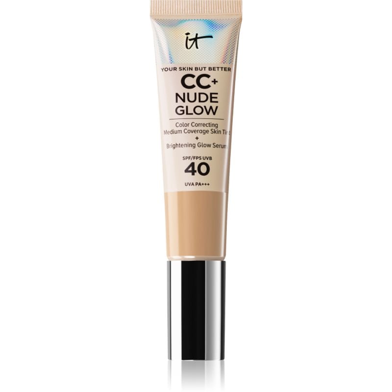 IT Cosmetics Your Skin But Better CC + Nude Glow CC крем за озаряване на лицето SPF 40 Neutral Medium
