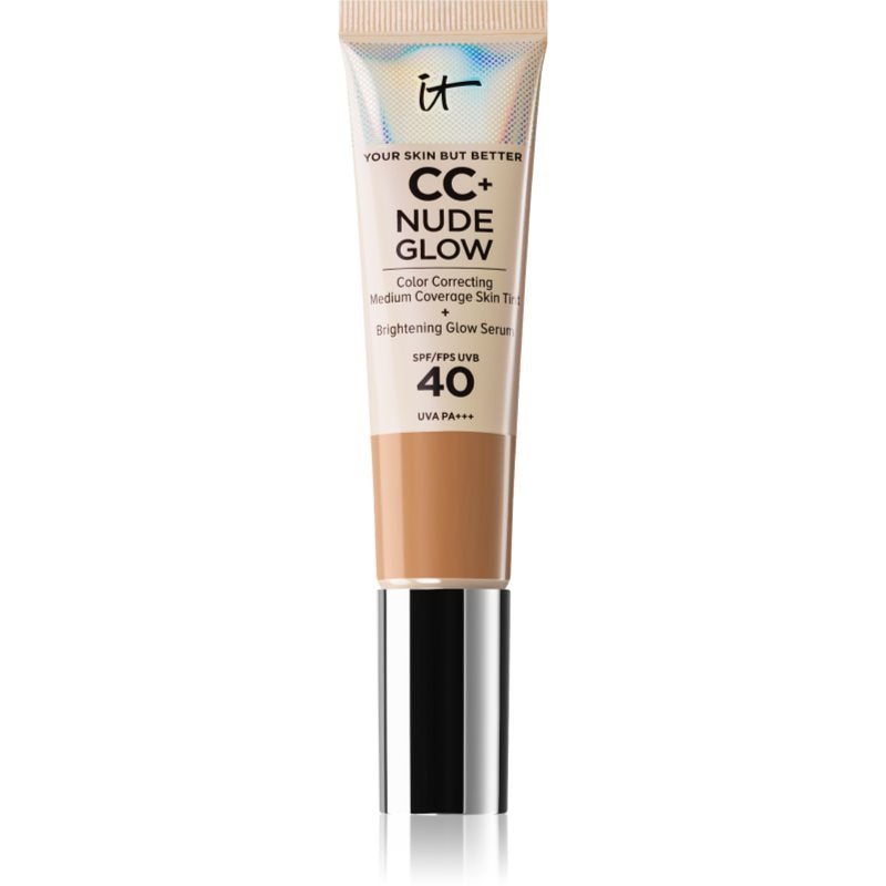 IT Cosmetics IT Cosmetics Your Skin But Better CC + Nude Glow CC крем за озаряване на лицето SPF 40 Neutral Tan - Унисекс парфюм 32мл - Сравни цени от 1 магазин с безплатна доставка