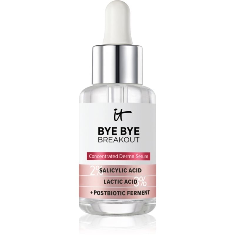 IT Cosmetics Bye Bye Breakout серум за лице за регулиране на излишния себум и проявите на акне със салицилова киселина за жени - Грижа за лице - Сравни цени от 1 магазин с безплатна доставка
