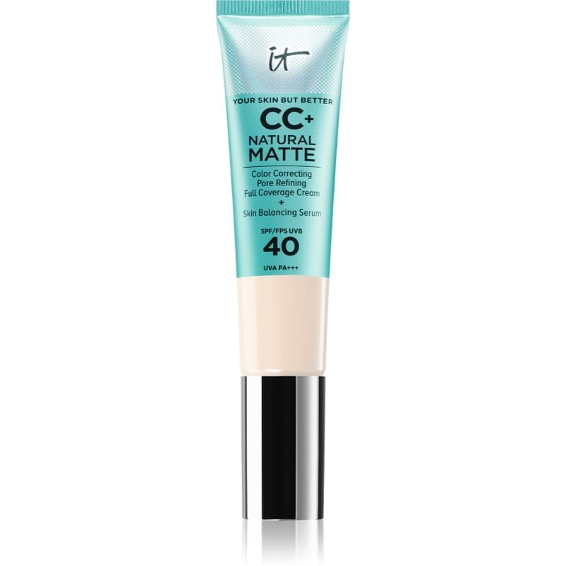 IT Cosmetics Your Skin But Better CC+ Natural Matte CC крем за матиране SPF 40 Fair Ivory