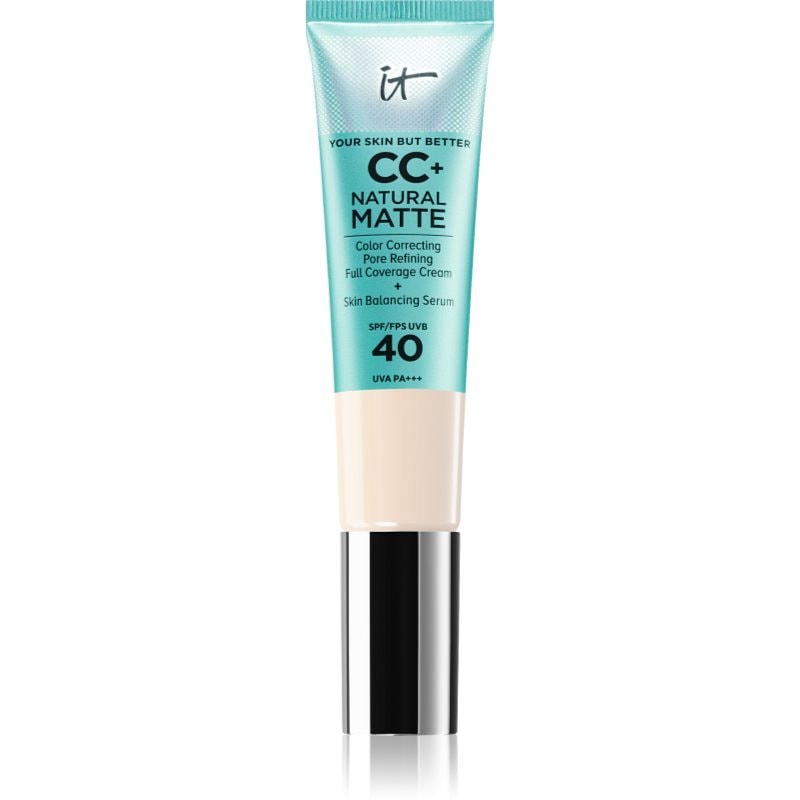 IT Cosmetics Your Skin But Better CC+ Natural Matte CC крем за матиране SPF 40 Fair Ivory - Грижа за лице - Сравни цени от 1 магазин с безплатна доставка