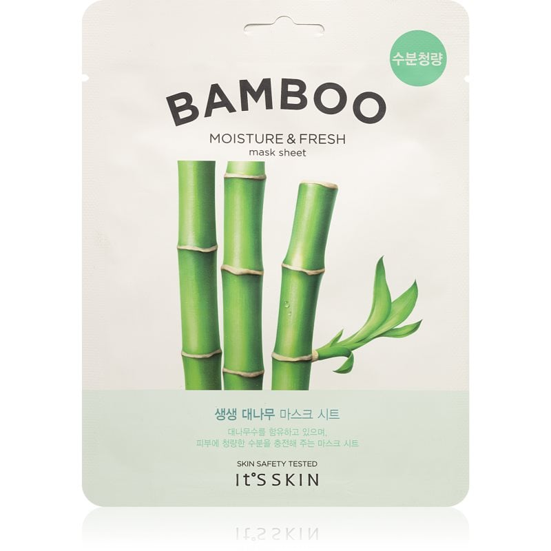It´s Skin The Fresh Mask Bamboo платнена маска с омекотяващ и освежаващ ефект