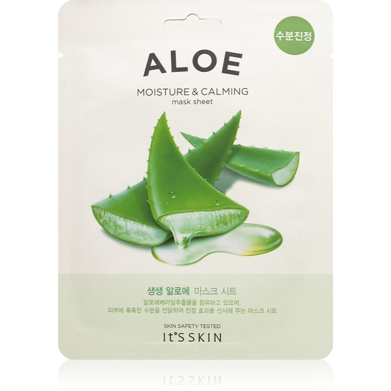 It´s Skin The Fresh Mask Aloe успокояваща платнена маска с хидратиращ ефект