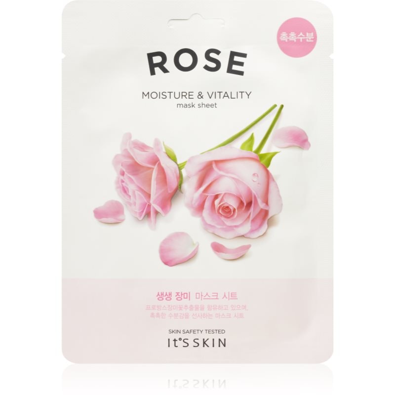 It´s Skin The Fresh Mask Rose платнена маска с хидратиращ и ревитализиращ ефект - Грижа за лице - Сравни цени от 1 магазин с безплатна доставка