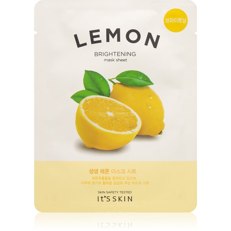 It´s Skin The Fresh Mask Lemon озаряваща платнена маска - Грижа за лице - Сравни цени от 1 магазин с безплатна доставка
