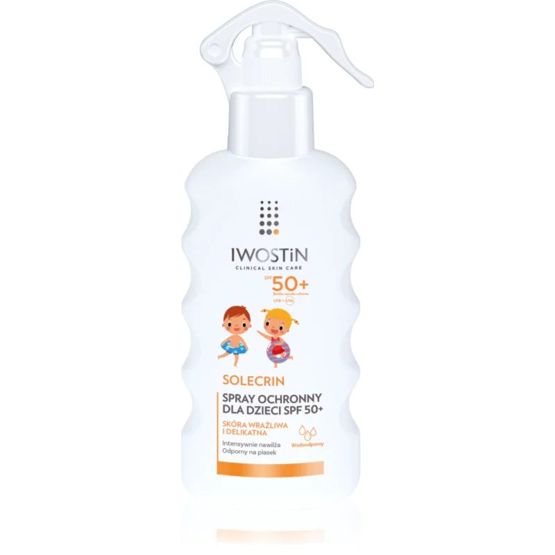 Iwostin Solecrin защитен спрей SPF 50+ за деца - Грижа за тяло - Сравни цени от 1 магазин с безплатна доставка