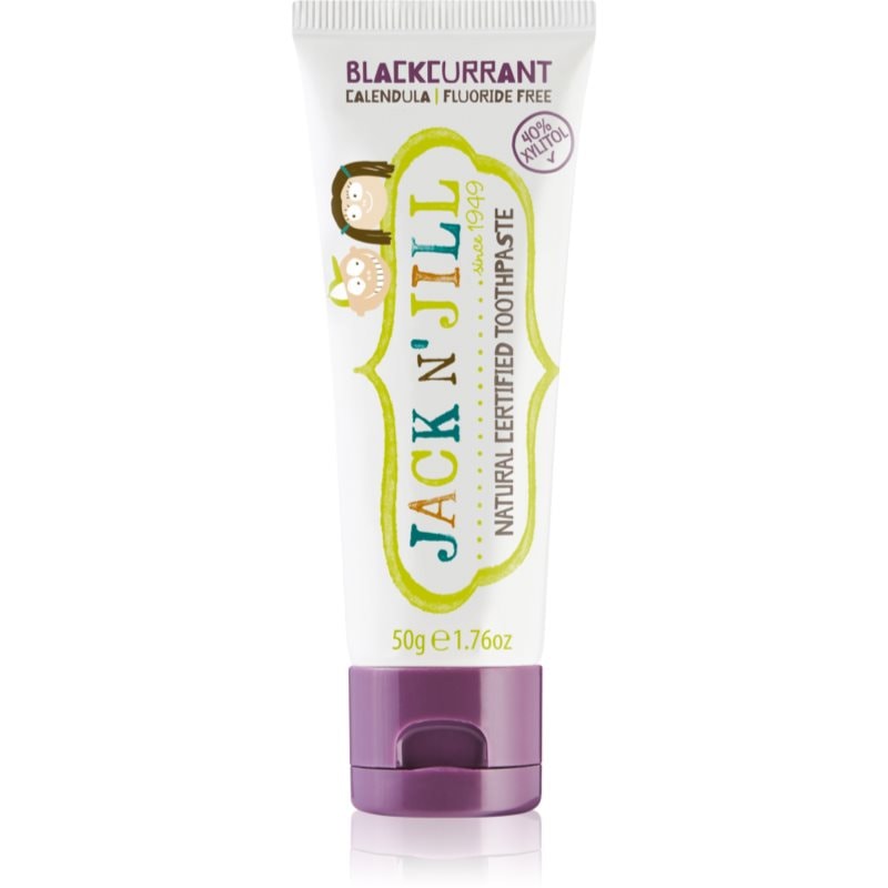 Jack N’ Jill Jack N’ Jill Natural натурална детска паста за зъби вкус Blackcurrant - Унисекс парфюм 50мл - Сравни цени от 1 магазин с безплатна доставка